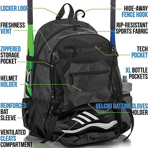Athletico Advantage Baseball Backpack - Image 3