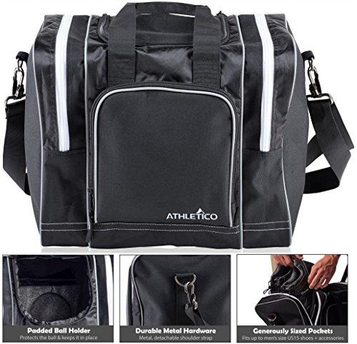 Athletico Kingpin Bowling Bag for Single Ball - Image 3