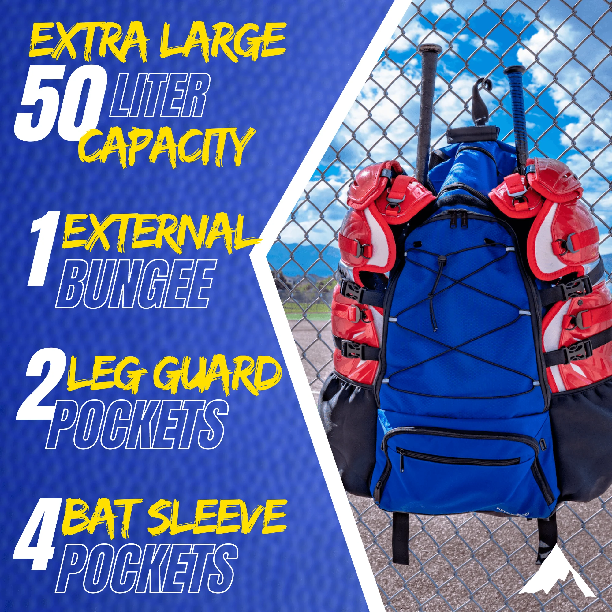 Athletico Dominator Baseball Catcher Backpack - Image 5