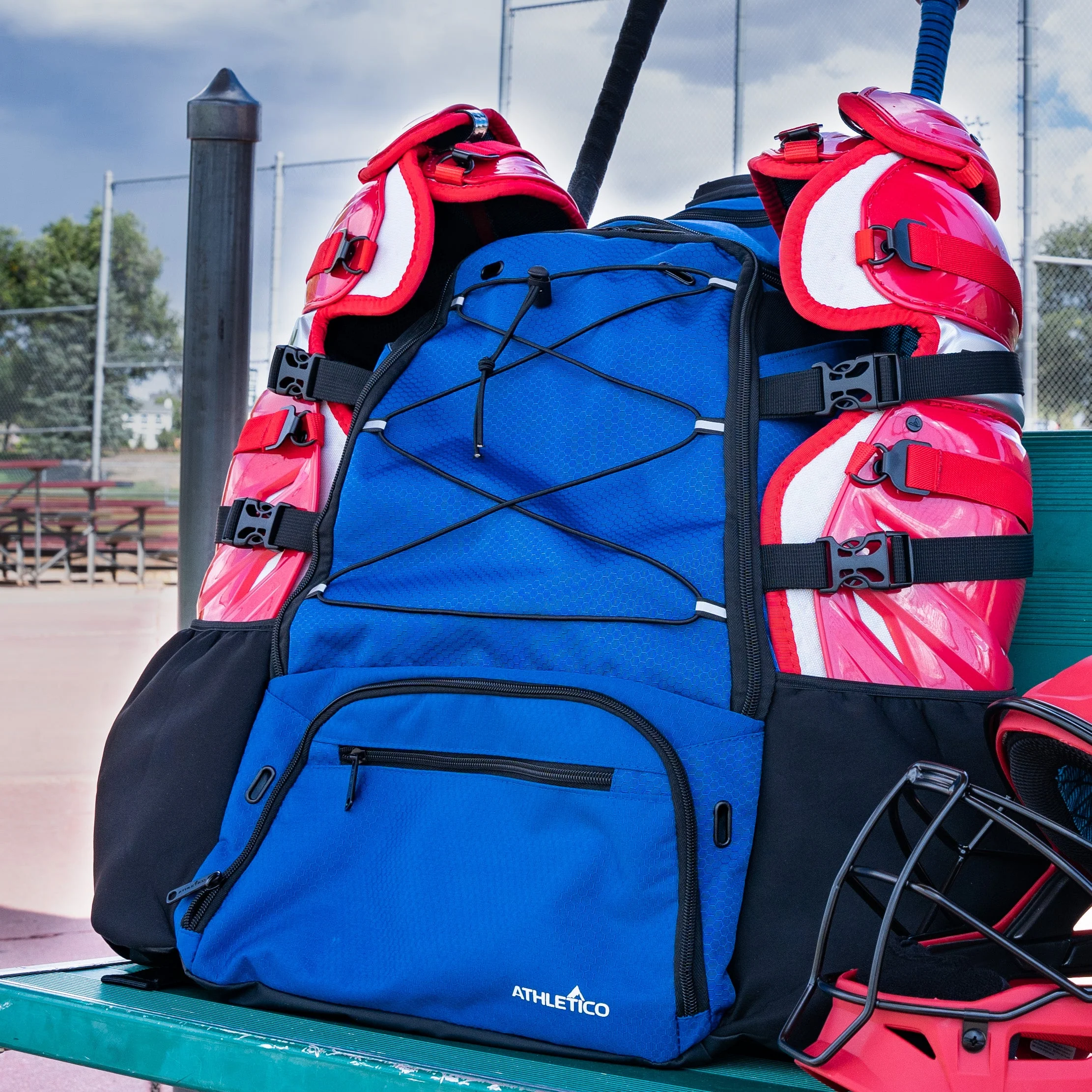 Athletico Dominator Baseball Catcher Backpack - Image 9