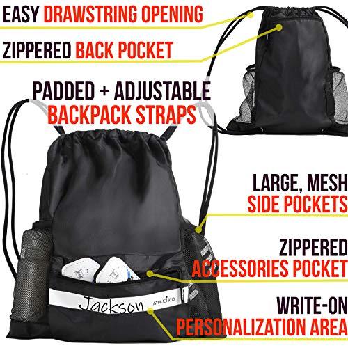 Athletico Drawstring Soccer Bag - Image 3