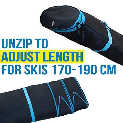 Athletico Dynamic Adjustable Length Ski Bag - Image 3